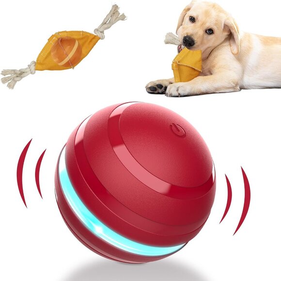 Other - Wicked Ball Squeaky Dog Toy - Interactive & Motion-Activated Play for All Breeds